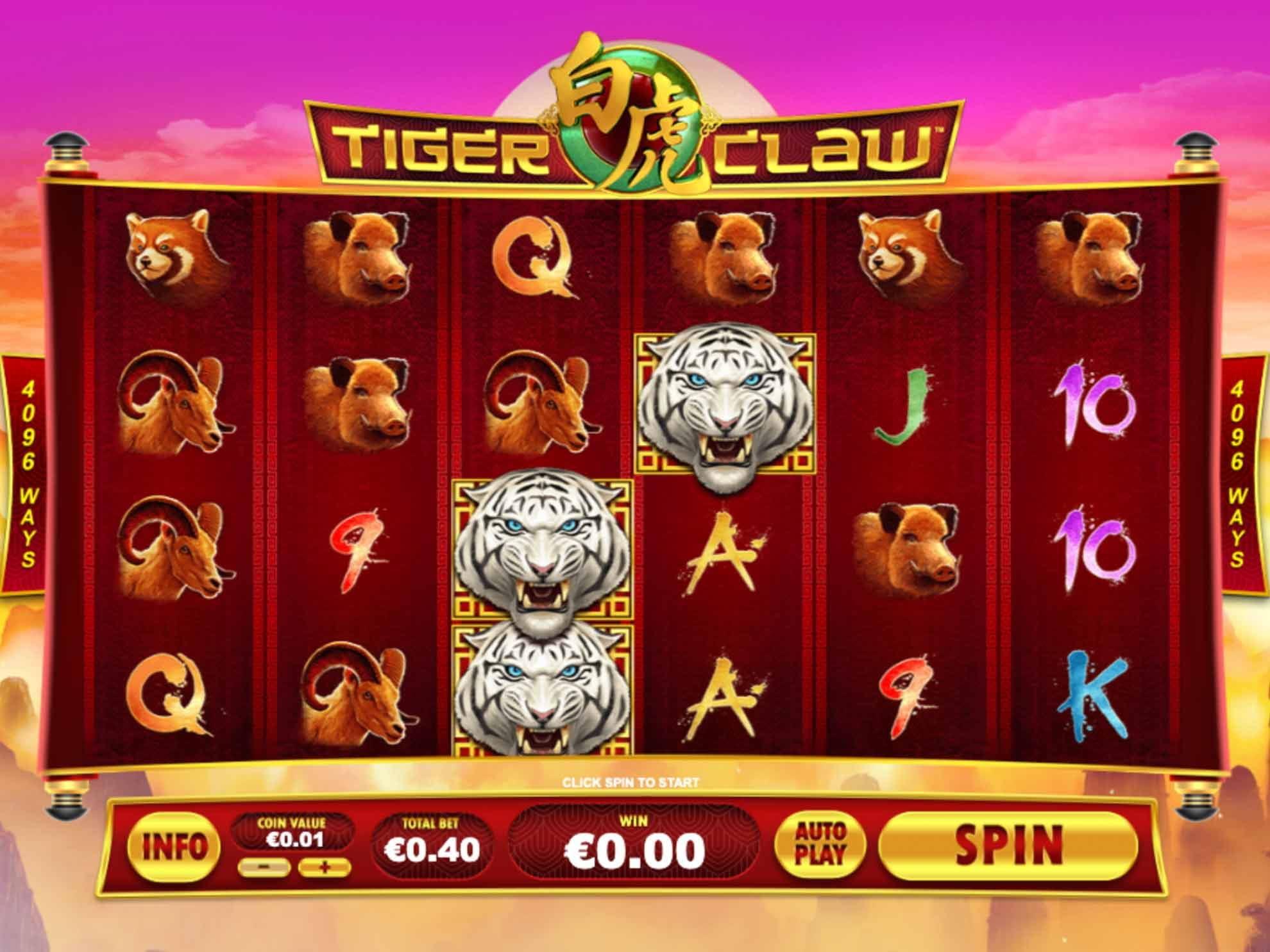 Игровые автоматы «Tiger Claw» от Биф Казино — мифический тигр в горах Азии